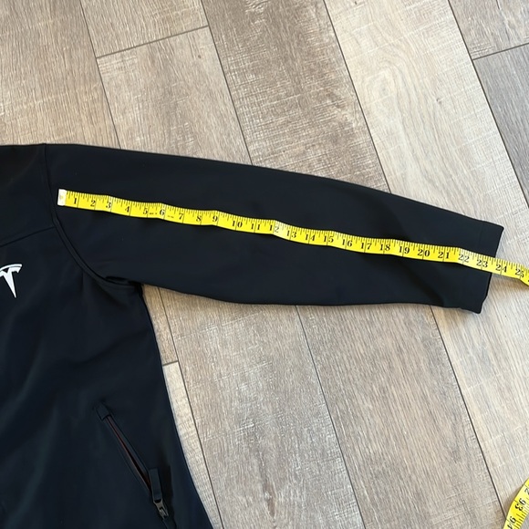 Brand New Tesla Corp jacket embroidered logo & back inside/outside pocket XL - Picture 14 of 14